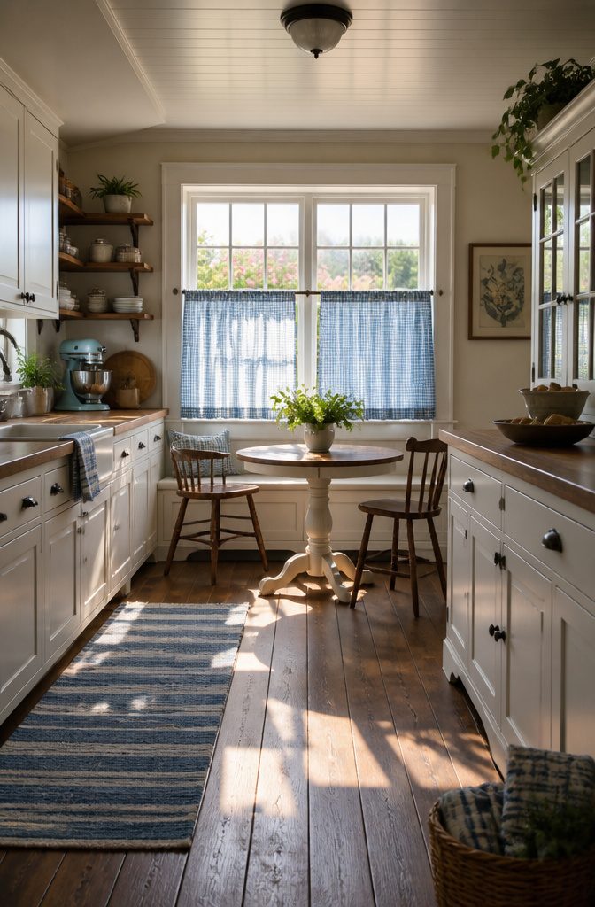 Drapes for Living Room: 6 Styles to Know Before You Buy 5 Tier curtains stopping at the middle of a window.