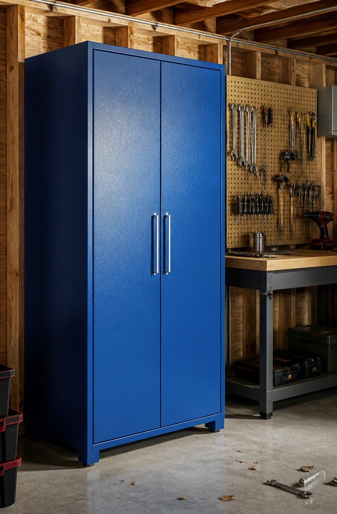 Metal Garage Cabinet Types: Wall, Floor, Rolling, Freestanding & Steel Gauges 6 Premium Steel Gauges