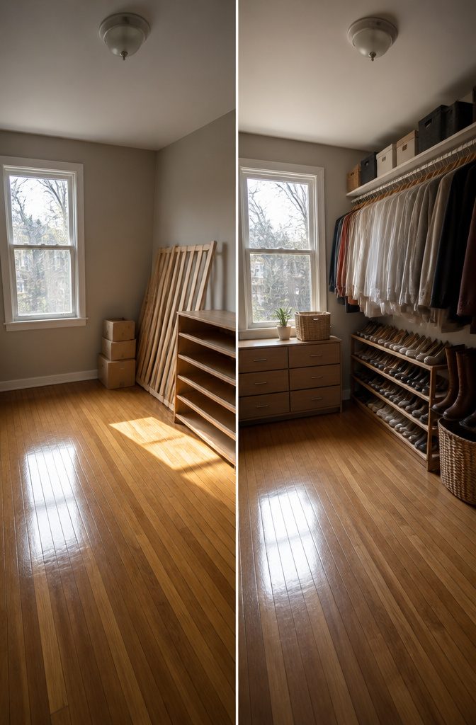 Bare room with no furniture or items inside.